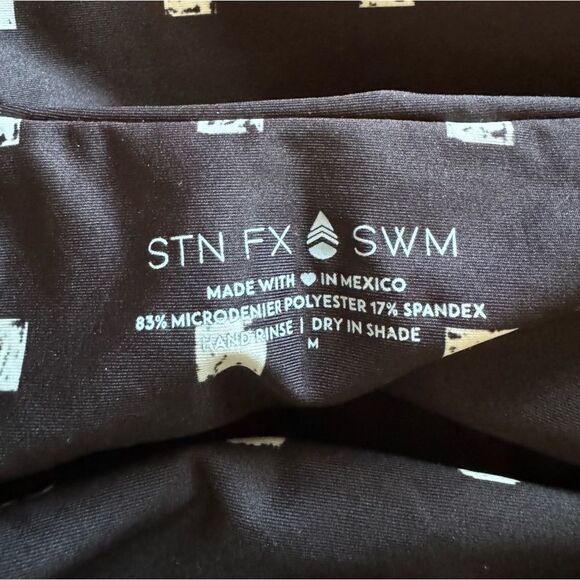 Stone Fox Swim Shanti‎ High Cut One Piece Swimsuit Sz Medium NEW - Picture 6 of 6